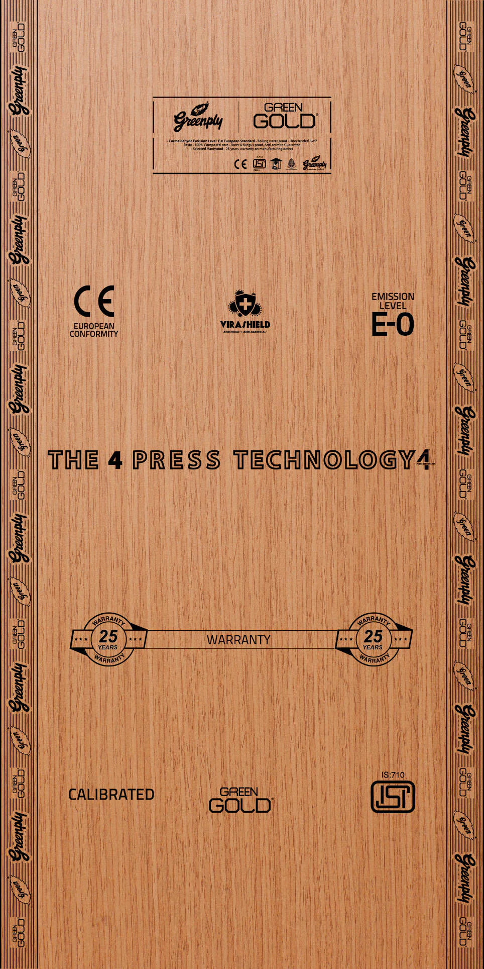 Green Gold BB - BWP 710 BlockBoard